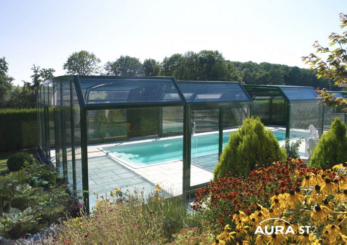 Zwembadoverkapping Aura ST2