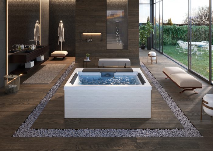 Spa Suite Whirlpool in luxe ruimte