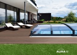 Zwembadoverkapping Aura S1 Plus